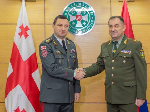 Ermənistanın Baş Qərargah rəisi Gürcüstana gəldi