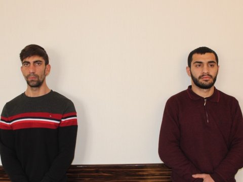 Oğurluq etdikləri mağazanı yandırmaq istədilər - FOTO