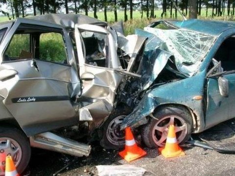 Mingəçevirdə 2 maşın TOQQUŞDU - Yaralılar var