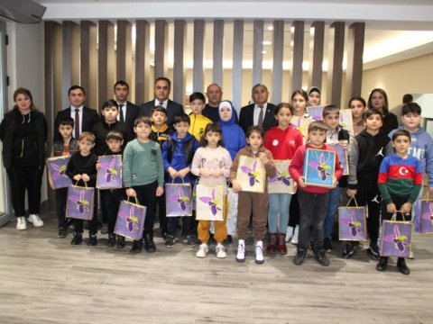 Goranboyda şəhid övladları üçün istirahət düşərgəsi təşkil edilib