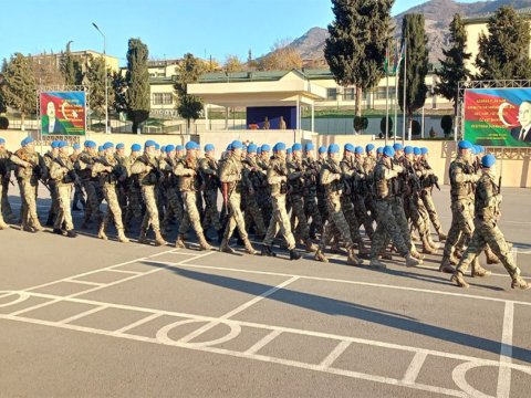 Quru Qoşunlarında komandoların yarışı - FOTOLAR