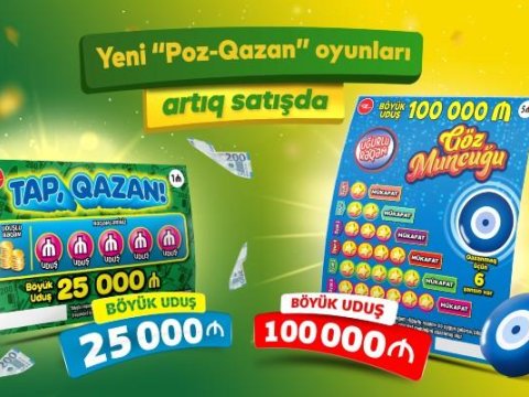 Yeni “Poz-Qazan” oyunları - “Tap, Qazan” və “Göz muncuğu” satışa çıxarıldı