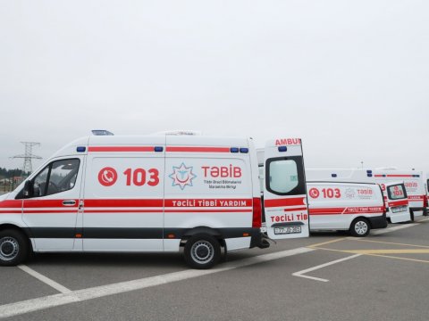 Qarabağda xəstəxanalar təcili yardım maşınları ilə təmin ediləcək