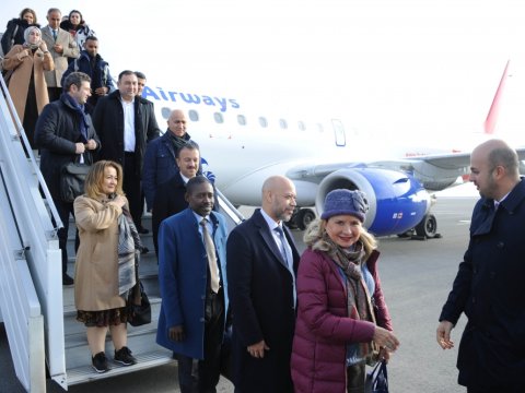 Xarici diplomatlar Zəngilan və Qubadlıda - FOTOLAR