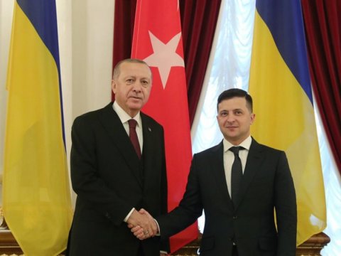 Zelenski Ərdoğana təşəkkür etdi