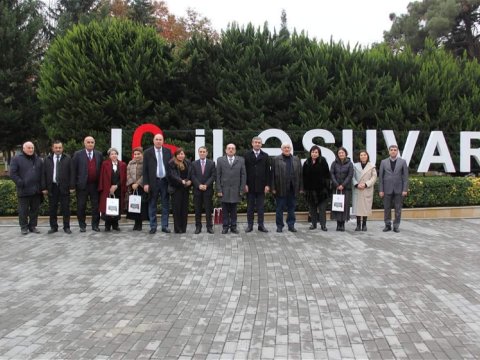 ADU-nun kollektivi ilə Biləsuvar Təhsil Kompleksində görüş keçirilib