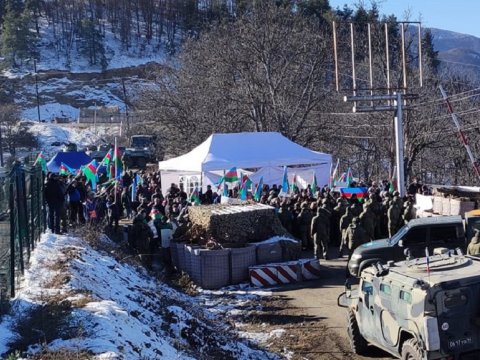 Laçın-Şuşa yolunda aksiya davam edir - SON VƏZİYYƏT