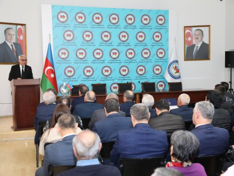 AHİK-də Ümummilli Liderin anım mərasimi keçirilib - FOTOLAR