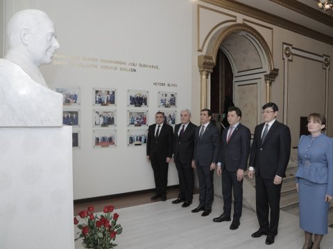 Diaspor Komitəsində Heydər Əliyevin xatirəsi anılıb