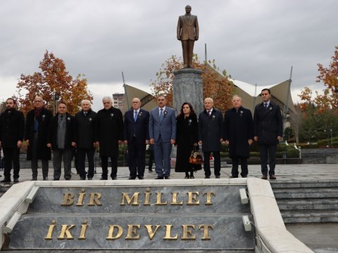 Ankarada Heydər Əliyev anıldı - FOTOLAR