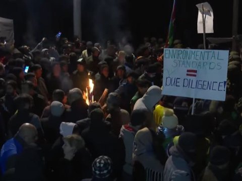Sülhməramlıların qarşısında “Sarı Gəlin”i oxudular - VİDEO