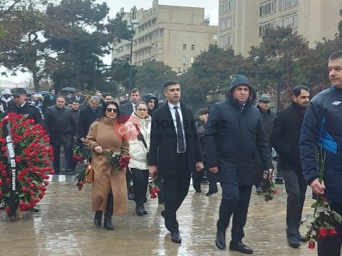 Azərbaycan xalqı Heydər Əliyevi anır - FOTOLAR