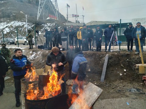 Laçın yolunda son vəziyyət - VİDEO