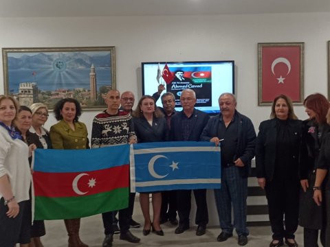 Antalyada Əhməd Cavadın 130 illiyi qeyd edilib - FOTOLAR