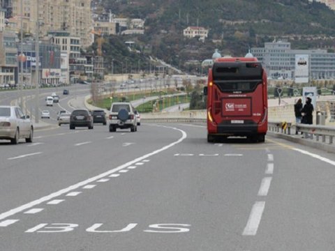 DYP-dən avtobus zolaqları ilə bağlı MÜRACİƏT