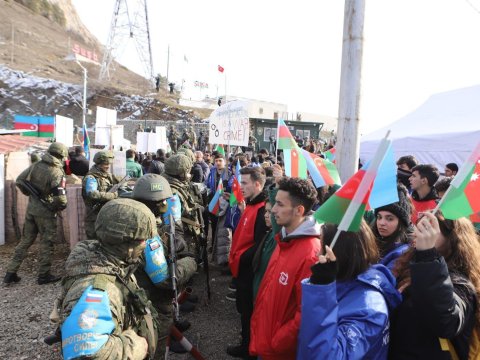54 ölkənin jurnalistlərinə Laçın yolundakı aksiya ilə bağlı müraciət olundu 