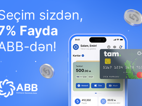 ABB kartla ödənişlərdə 7% əlavə Fayda!