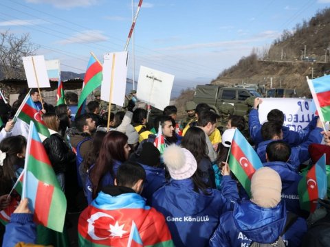 Xankəndi yolundakı aksiya vətənpərvərlik nümunəsidir