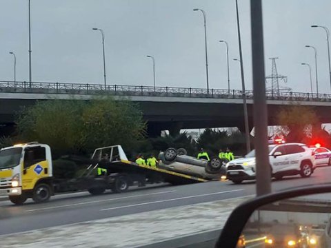 “Koroğlu” metrostansiyası yaxınlığında maşın AŞDI