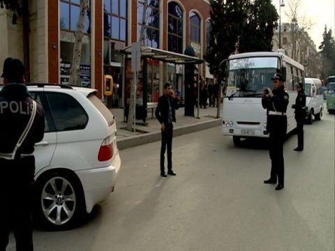 DYP sürücülərə müraciət etdi - Avtobus dayanacaqlarına girməyin!