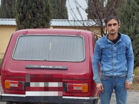 Qarabağa icazəsiz keçmək istədi - TUTULDU