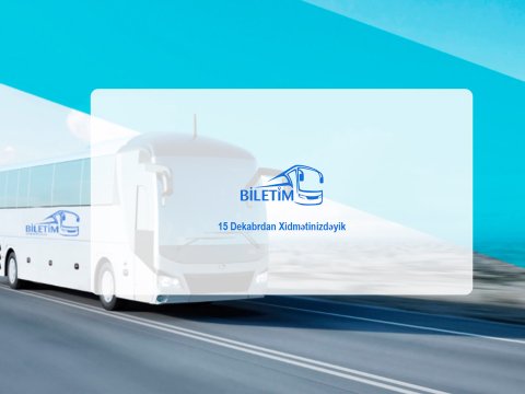 Biletim.az-da 13 marşrut üzrə biletlərin satışı başladı