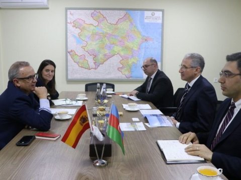 Azərbaycan və İspaniya arasında əməkdaşlıq müzakirəsi