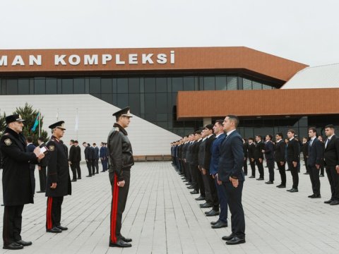 55 Vətən müharibəsi iştirakçısı polisə qəbul olundu