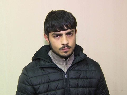 Narkoman sürücü polisə tabe olmadı - FOTO