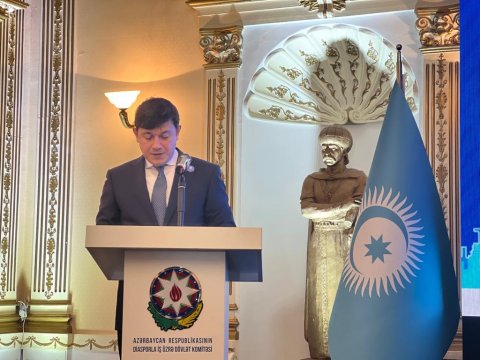 Türk dövlətlərinin diaspor rəhbərləri Bakıda - VİDEO+FOTOLAR