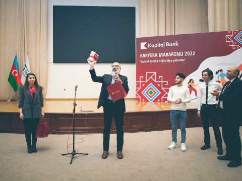 Kapital Bank-ın “Karyera Marafonu” yekunlaşdı