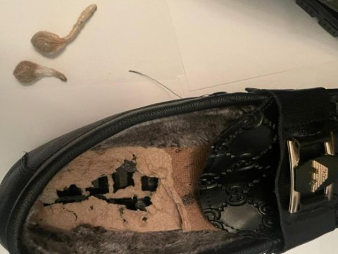 Həbsxanaya ayaqqabıda narkotik keçirmək istədi