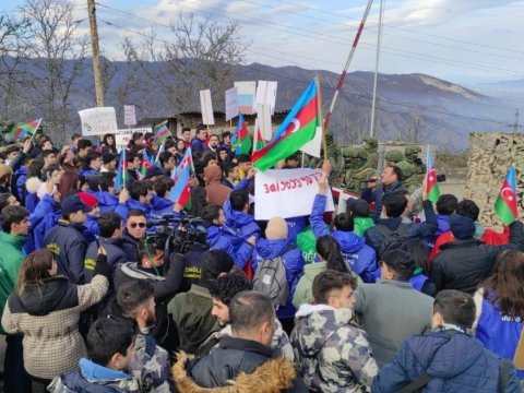 Laçın yolundakı aksiyanın iştirakçıları BƏYANAT yaydılar