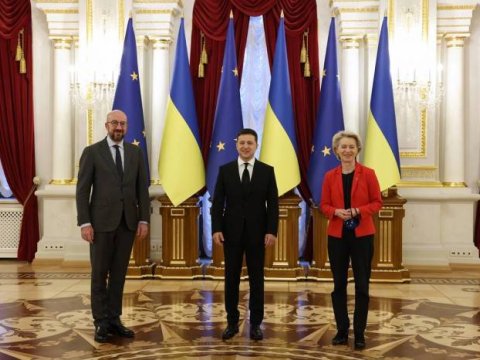 Zelenski Mişel və Leyenlə görüşəcək