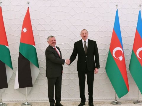 İordaniya Kralı Prezidentə məktub göndərdi 