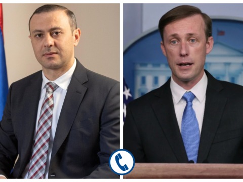 Qriqoryan Baydenin müşaviri ilə Laçın yolunu müzakirə etdi 