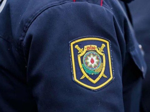 Azərbaycanda polis qəzada ÖLDÜ