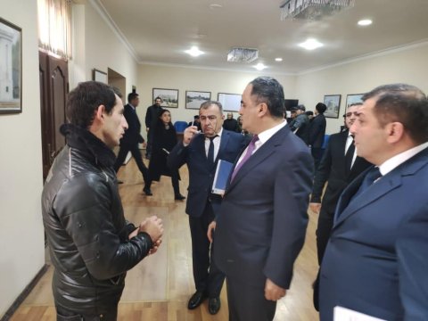Goranboyda vətəndaşların müraciətləri dinlənilib