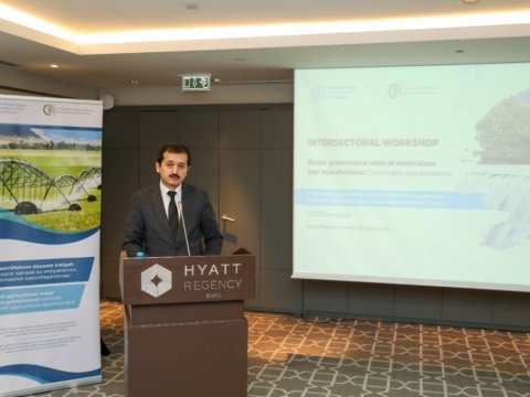 Su ehtiyatlarının idarə edilməsi müzakirə olundu