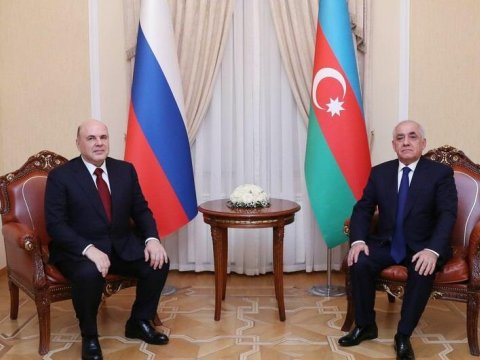 Əli Əsədov Mişustinlə danışıqlar apardı 