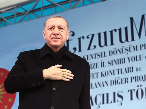 Bazar ertəsi millətimizə xeyirli xəbərlər verəcəyik - Ərdoğan