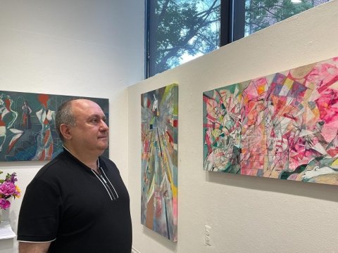 ABŞ-da yaşayan azərbaycanlı rəssam əsərlərini satışa çıxardı