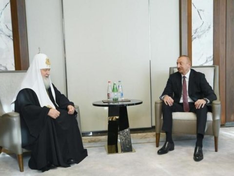 Patriarx Kirill İlham Əliyevə minnətdarlığını bildirdi
