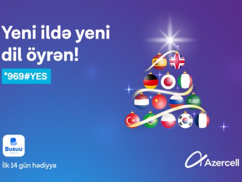 Yeni ildə yeni dil öyrən!
