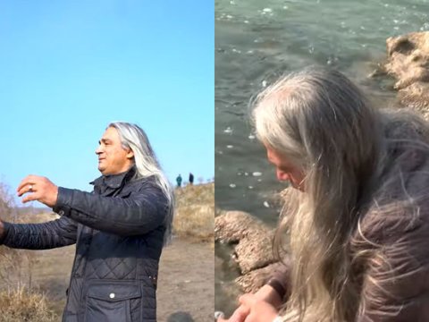 Arazın göz yaşları Araza qovuşdu - VİDEO