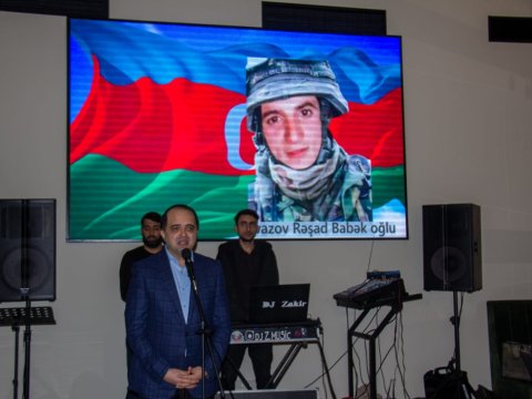 Şəhid övladları üçün bayram şənliyi təşkil edildi - FOTOLAR