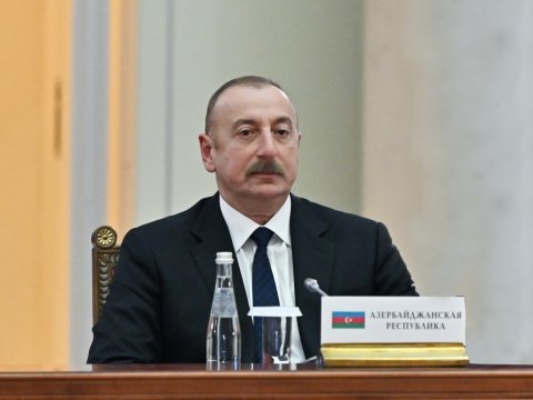 İlham Əliyev MDB liderlərinin iclasında - VİDEO (YENİLƏNİB)