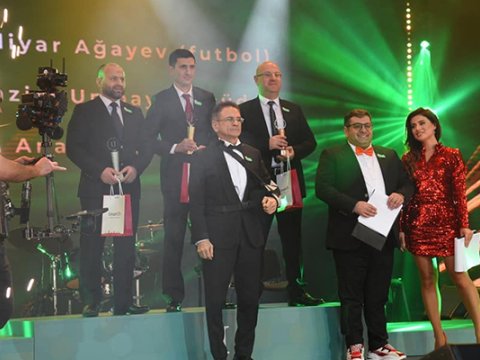 Nazir tədbirə qolusarğılı gəldi - FOTOLAR