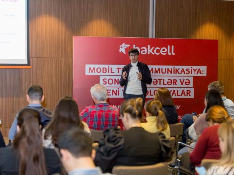 “Bakcell” jurnalistlər üçün seminar keçirib - FOTO