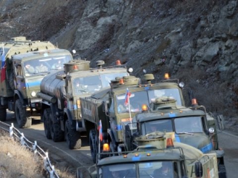 Sülhməramlıların daha iki maşını Xankəndiyə buraxıldı